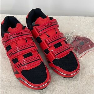 Sakitama Red Cycling Shoes